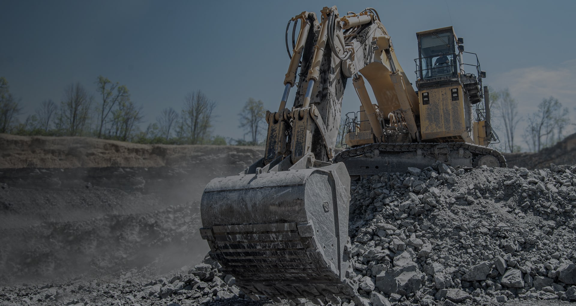 CCU Coal and Construction excavator