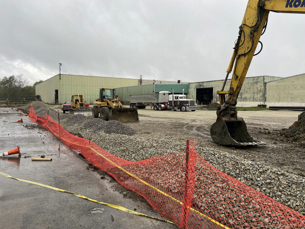 CCU Coal and Construction site